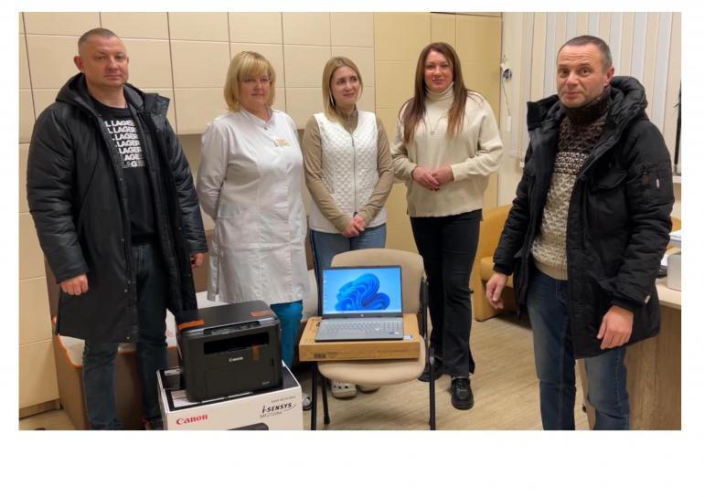 Звіт про реалізацію заходу - Обладнання для   " Центру гастроентерології та дієтології"  м.Вінниці