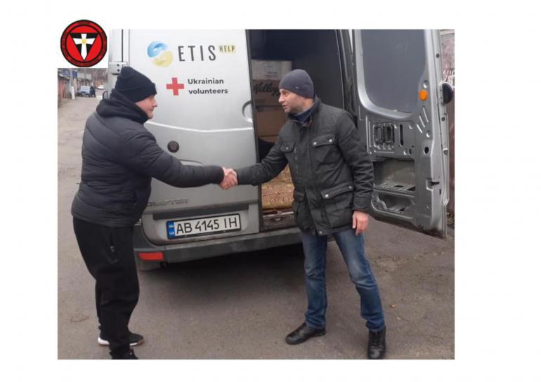 Звіт про реалізацію заходу : "Подорож в Донецьку обл. до 95 бригади ДШБ.  Частина 3-  Завантаження та виїзд до бійців з 95 бригади"