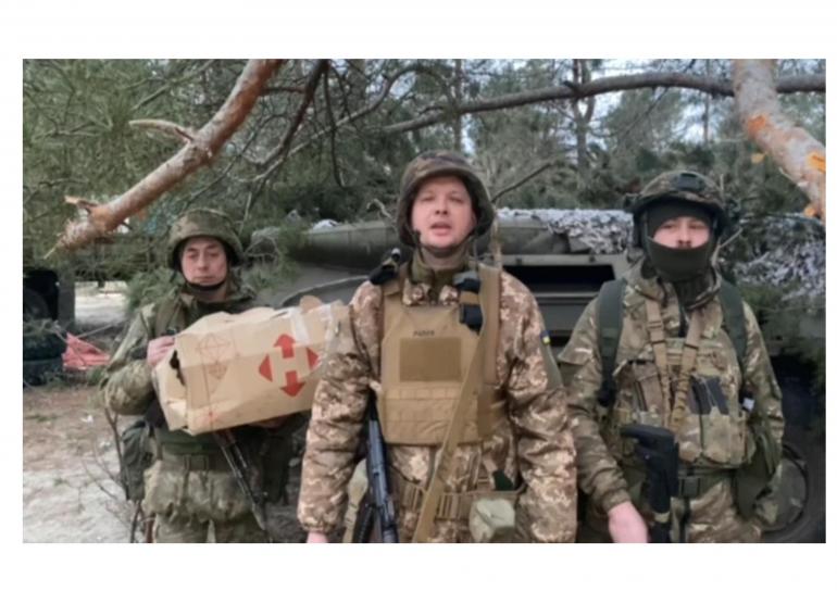 Звіт про реалізацію заходу - "Повязки та мобільні індивідуальні ноші для бійців   95 бригади ЗСУ "