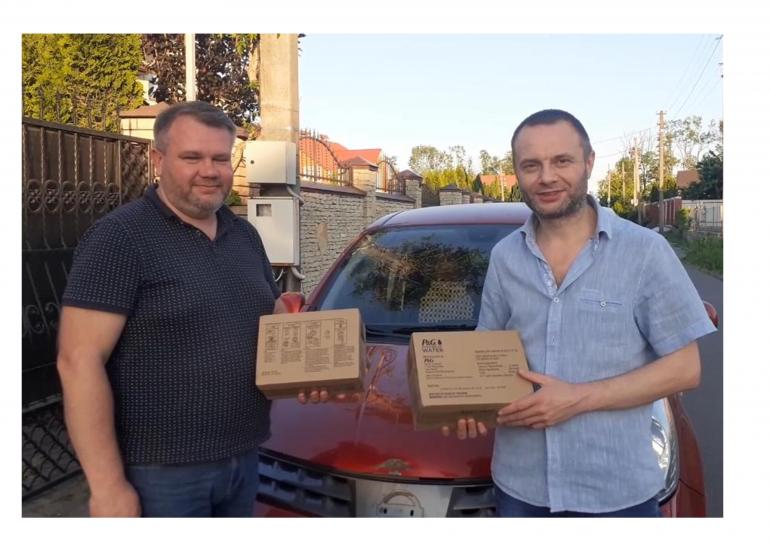 Звіт про реалізацію заходу - "Автошини та засоби для знезараження води для бійців 110 бригади ЗСУ ім.Марка Безручко "
